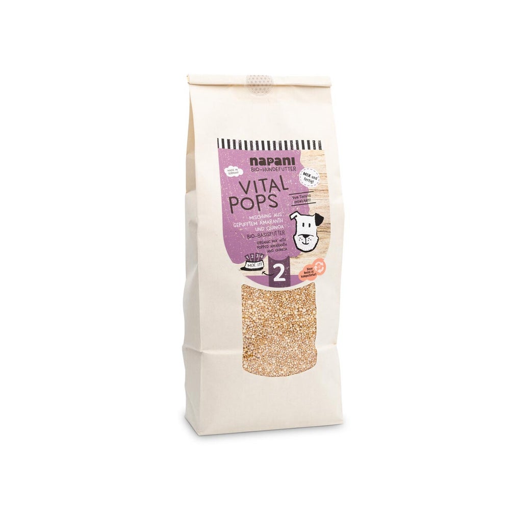 Bio-Basisfutter "Vital Pops" für Hunde mit Amaranth und... 450 g