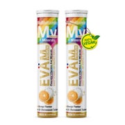 EVÄM Multivitamin + Mineralstoffe Brausetabletten 2er Pack 40 St