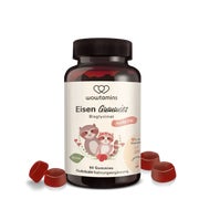 WOWTAMINS Eisen Gummies mit Bisglycinat + Vitamin C 60 St