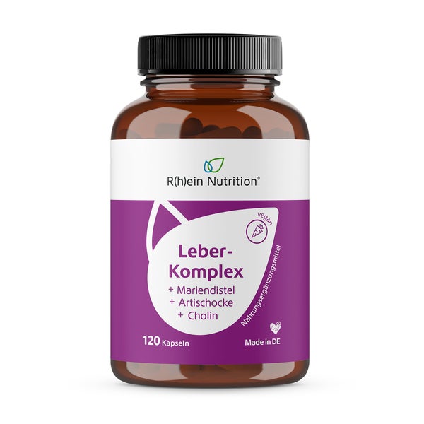 Leber-komplex Mariendistel + Artischocke + Cholin 120 St