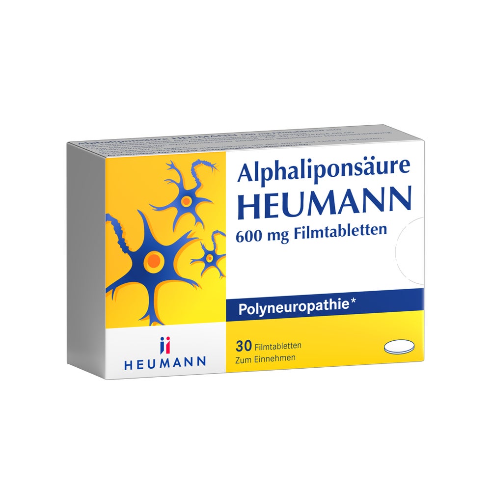 AlphaliponsÄure Heumann 600 Mg Filmtabletten 30 St
