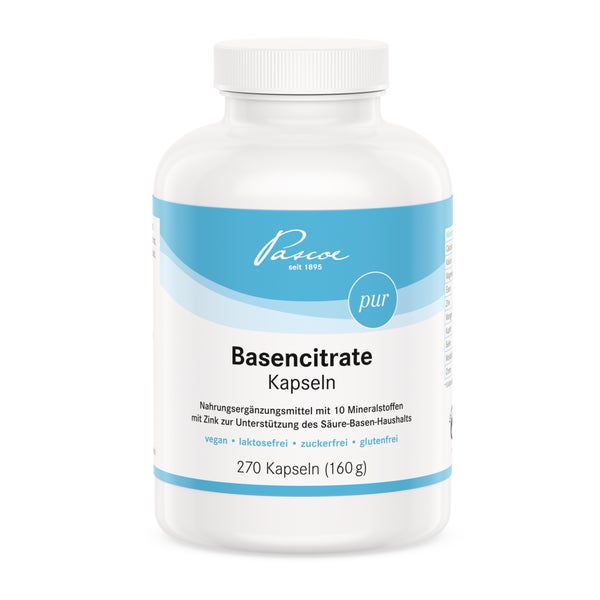 Pasco Basencitrate Kapseln 270 St