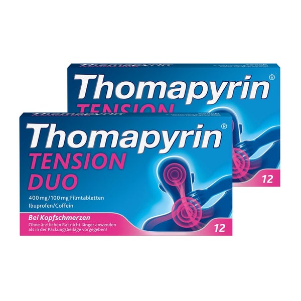 Thomapyrin® TENSION DUO Doppelpack 2X12 St