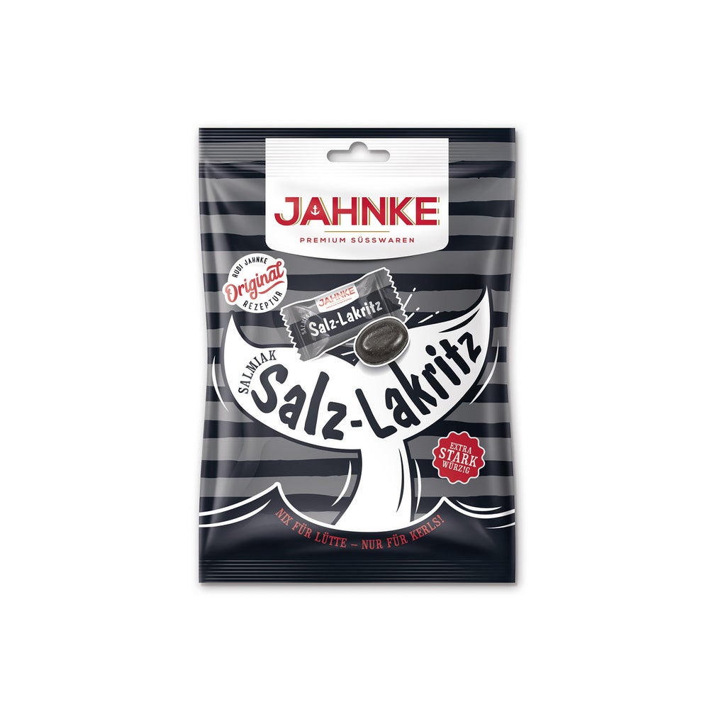 Jahnke Salmiak Salz Lakritz Bonbons 125 g