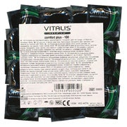 PREMIUM «Comfort Plus» Kondome mit mehr Freiraum (100 Kondome) 100 St