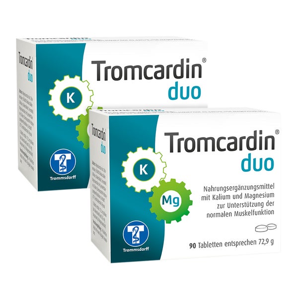 Tromcardin duo Tabletten Doppelpack 2X90 St