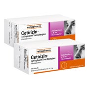 Cetirizin ratiopharm Doppelpack 2X100 St