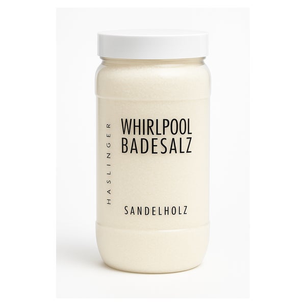 Haslinger Whirlpool Badesalz mit Sandelholz 1000 g