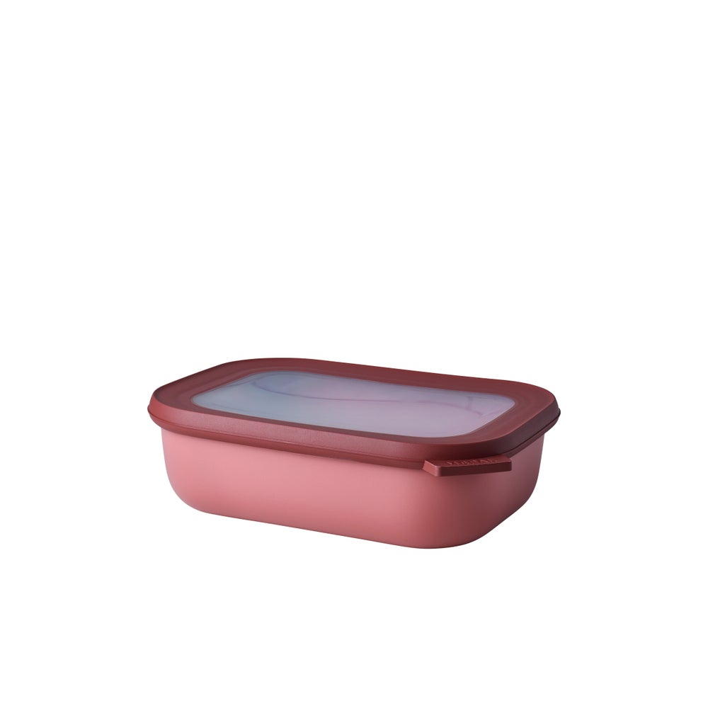 Mepal Multischüssel Cirqula Rechteckig 1000 ml Vivid mauve