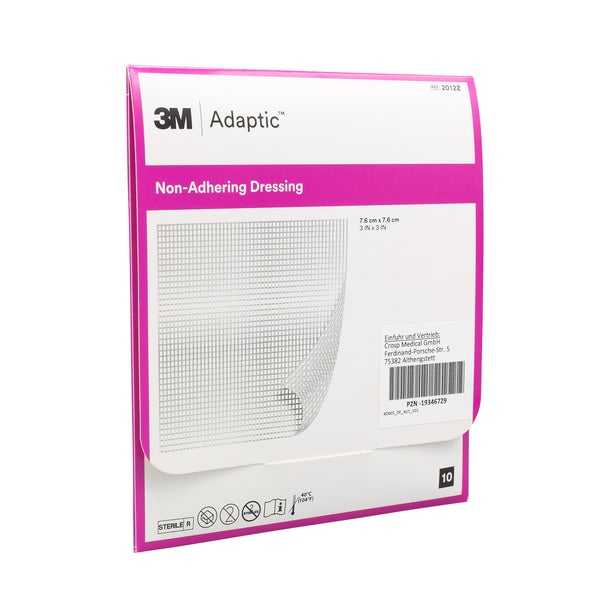 Adaptic 7,6x7,6 Cm Feuchte Wundauflage 2012z 10 St