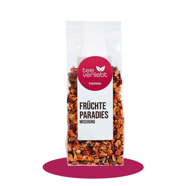 teeverliebt - Früchteparadies Mischung loser Früchtetee | 200g 200 g