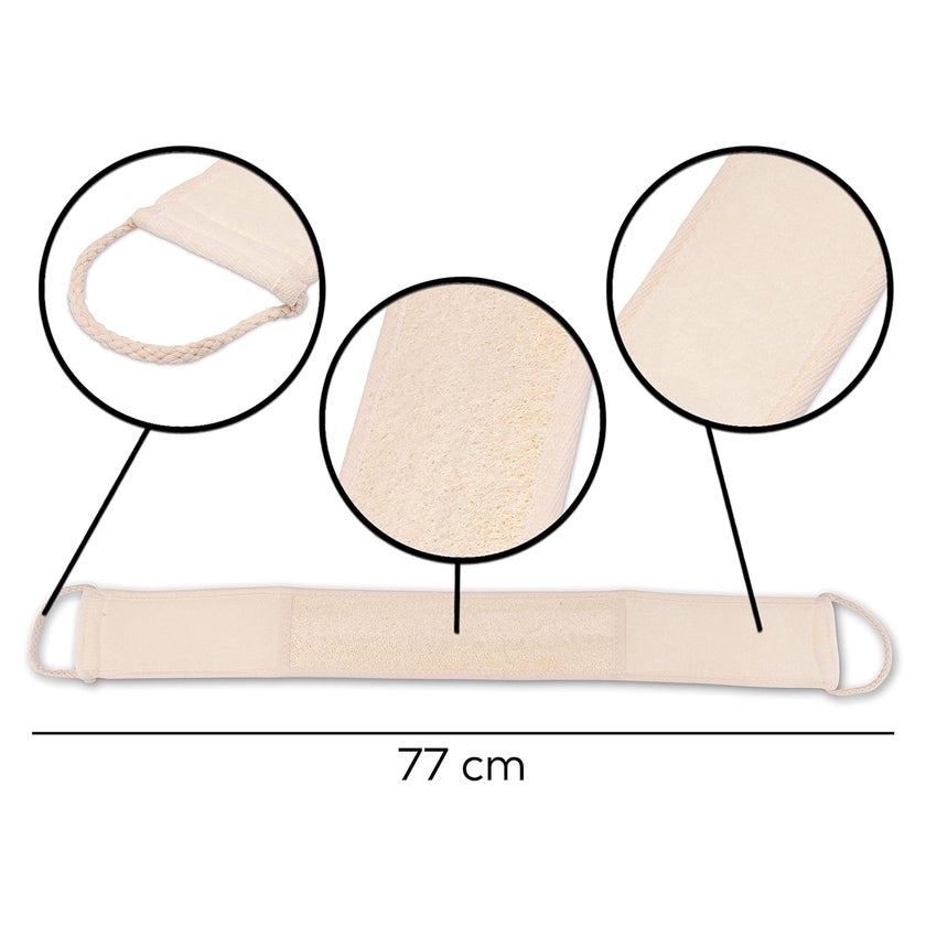 K-Pro Luffa Rückenschrubber Massagegurt 1 St