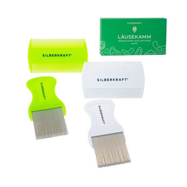Silberkraft Läusekamm Set 1 St