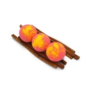 Badebombe Granatapfel mit Traubenkernöl 1 Stück 125 g 125 g