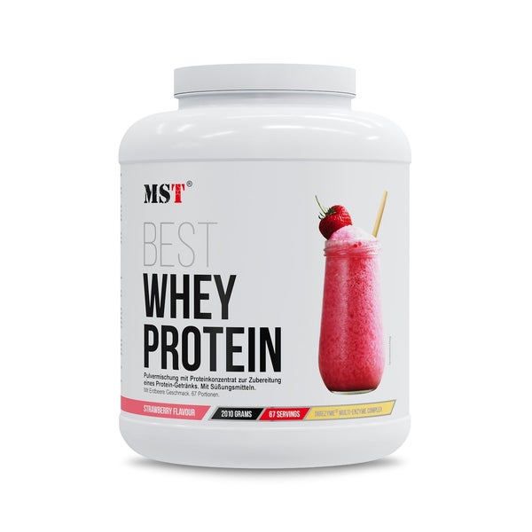 Protein Best Whey + Enzyme 2010 g Strawberry 2010 g