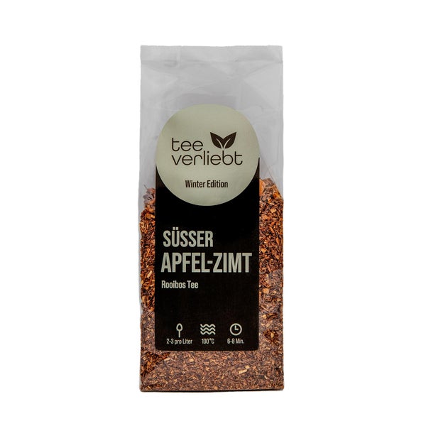 teeverliebt - Süßer Apfel-Zimt loser Rooibostee | 100g 100 g
