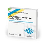 Magnesium Verla i.v. 20 mmol/10 ml K.z.H 5 St