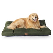 Hundekissen XXL waschbar gepolstert Grün L 111 x B 89 x H 10 1 St