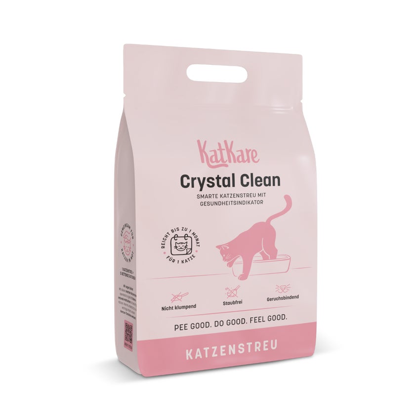 Crystal Clean - Smarte Katzenstreu mit Gesundheitsindikator 2,7 kg online  kaufen | DocMorris