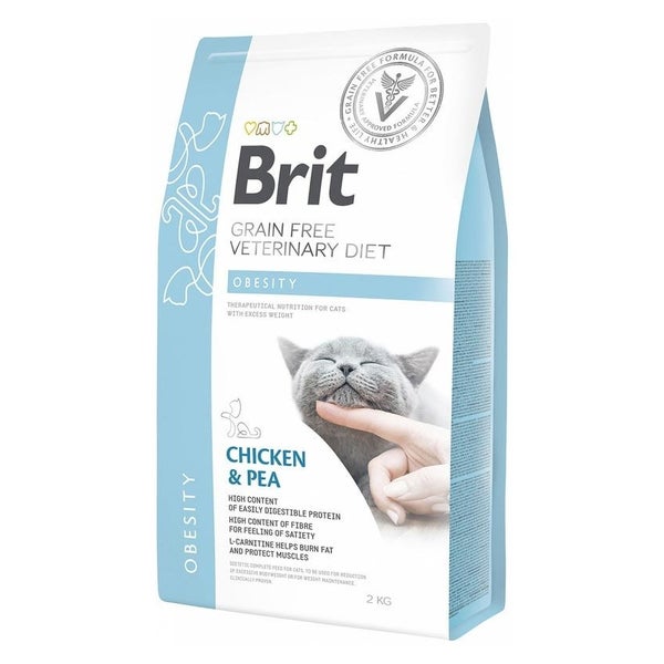 BRIT Veterinary Diets Cat Obesity 2 kg