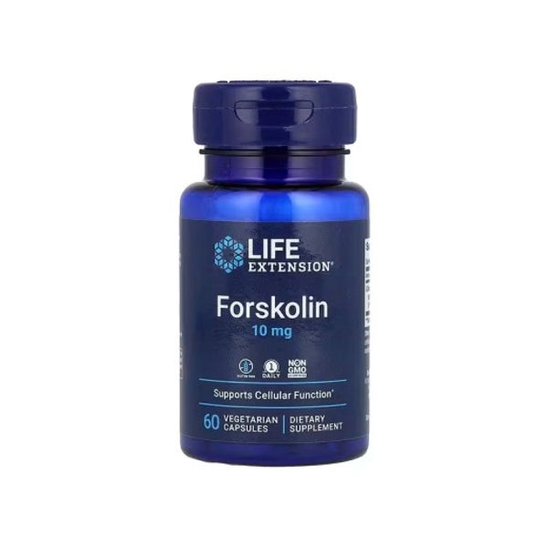 Forskolin 10 mg, vegetarische Kapseln 60 St