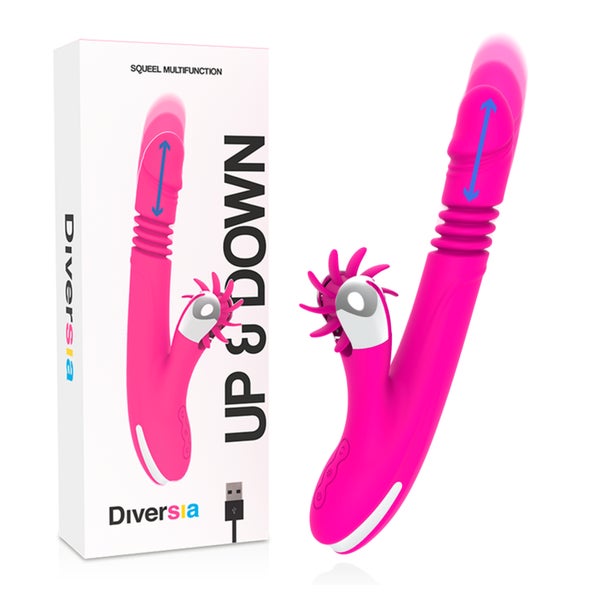 Diversia - 2-facher Rabbit-Vibrator 1 St
