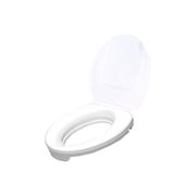 Toilettensitzerhöhung Ticco2G mit Deckel 5 cm