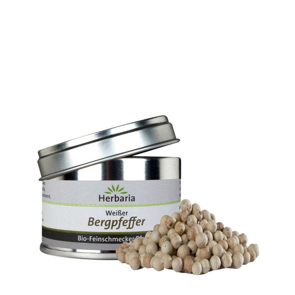 Herbaria Weißer Bergpfeffer Bio 30 g