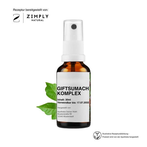 Zimply Natural GIFTSUMACH KOMPLEX - Pflanzbasierte Rezeptur 30 ml