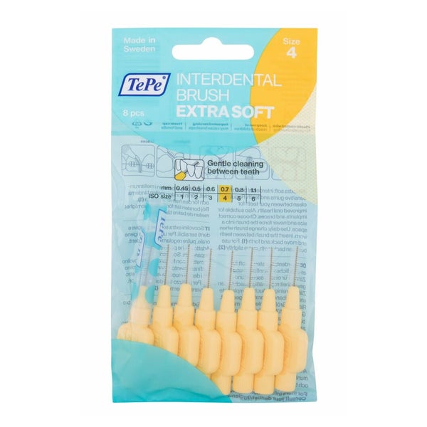 TePe Interdentalbürste Extra Soft Gelb ISO Gr. 4