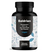 Baldrian Hochdosiert - 190 Kapseln - Bloom Naturals 190 St