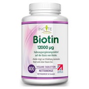 Incite Nutrition Biotin 400 St