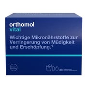 Produktabbildung: Orthomol Vital Granulat/Tablette/Kapseln Orange 30 St