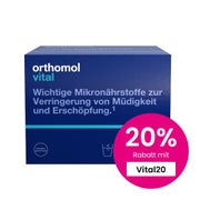 Produktabbildung: Orthomol Vital Granulat/Tabletten/Kapseln Orange 30 St