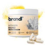 Produktabbildung: Vitamin D3 K2 Kapseln Vegan mit 5.000 IU D3 und 250μg K2 240 St