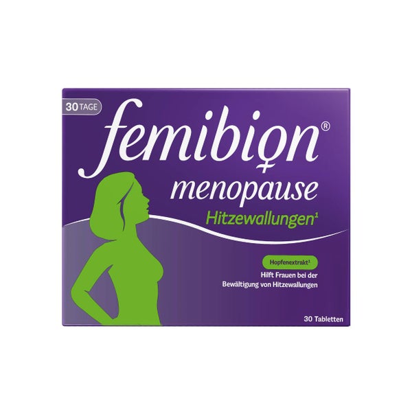 Femibion® Menopause Hitzewallungen, hormonfreie Formulierung 30 St