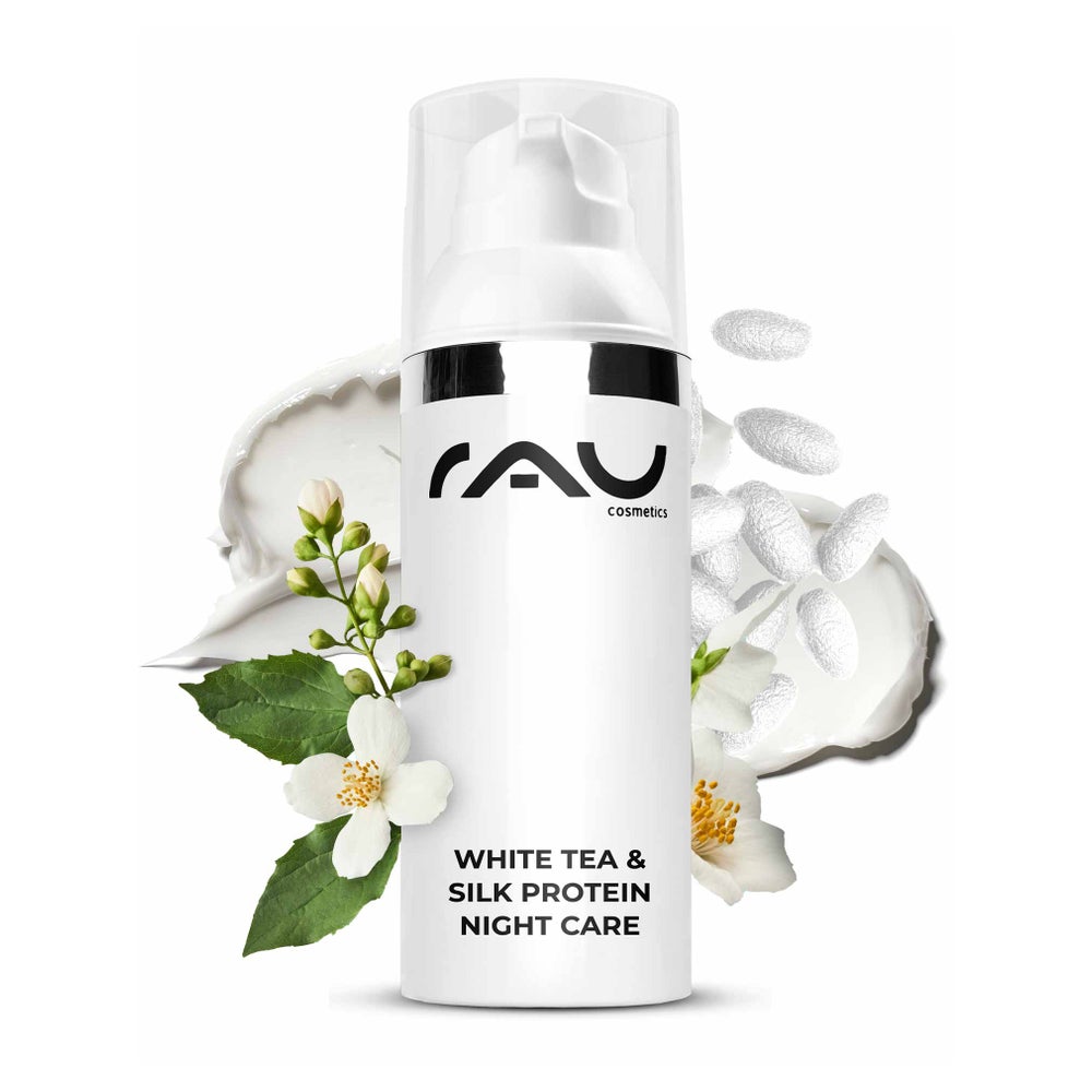 White Tea &amp; Silk Protein Night Care 50 ml Nachtcreme