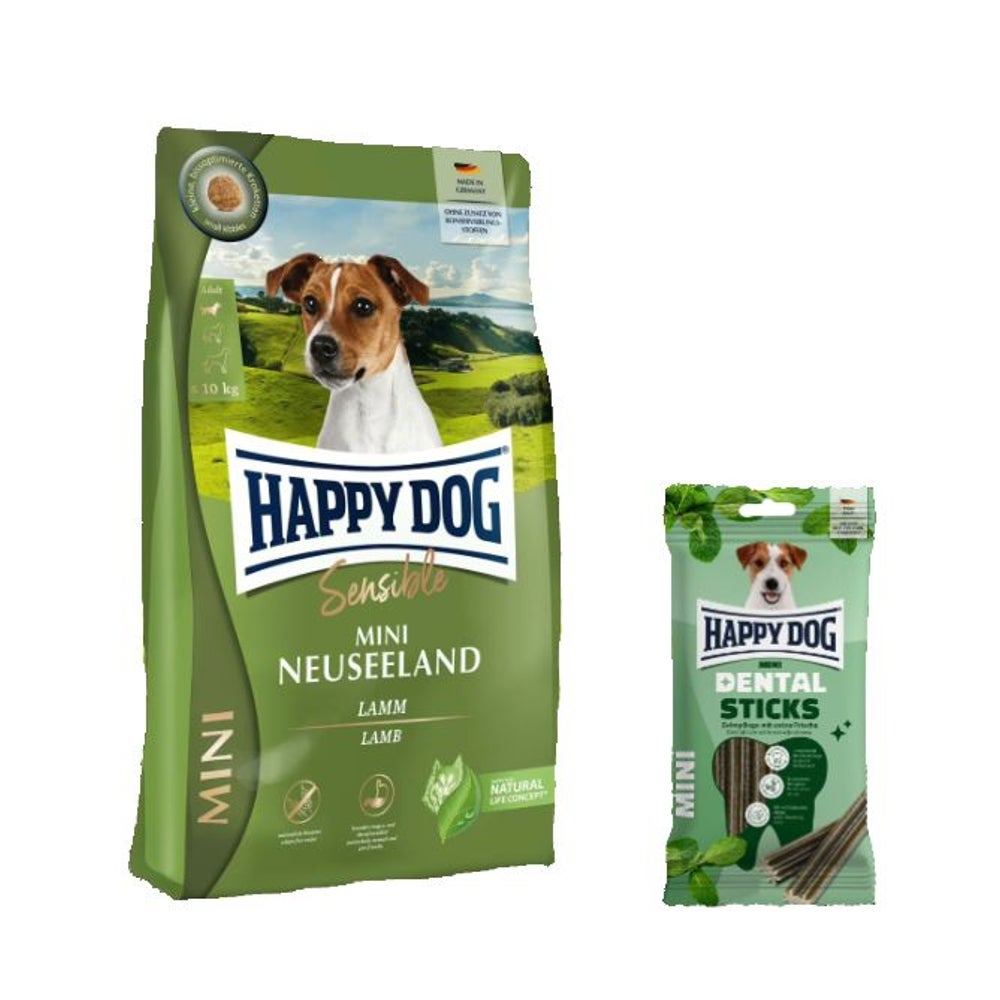 Sensible Mini Neuseeland + Dental Sticks Mini 4,1 kg