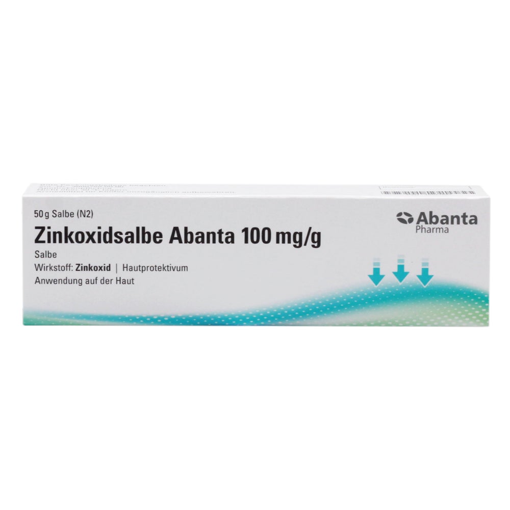 Zinkoxidsalbe Abanta 100 Mg/g 50 g