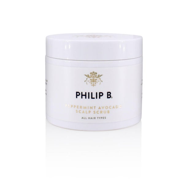 Philip B, Peppermint Avocado Scalp Scrub