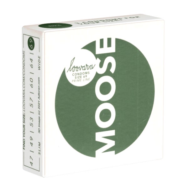 69 «Moose» strapazierfähige Maßkondome aus Fairtrade-Latex (3 Kondome) 3 St
