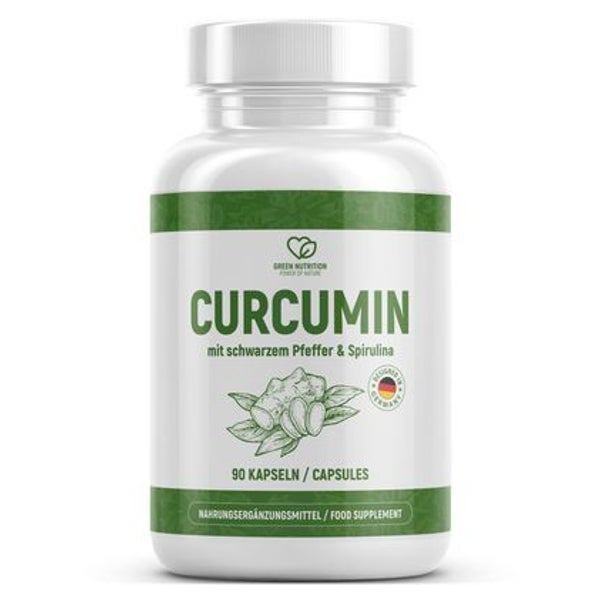 Greennutrition | Kurkuma - Curcumin Kapseln 90 St