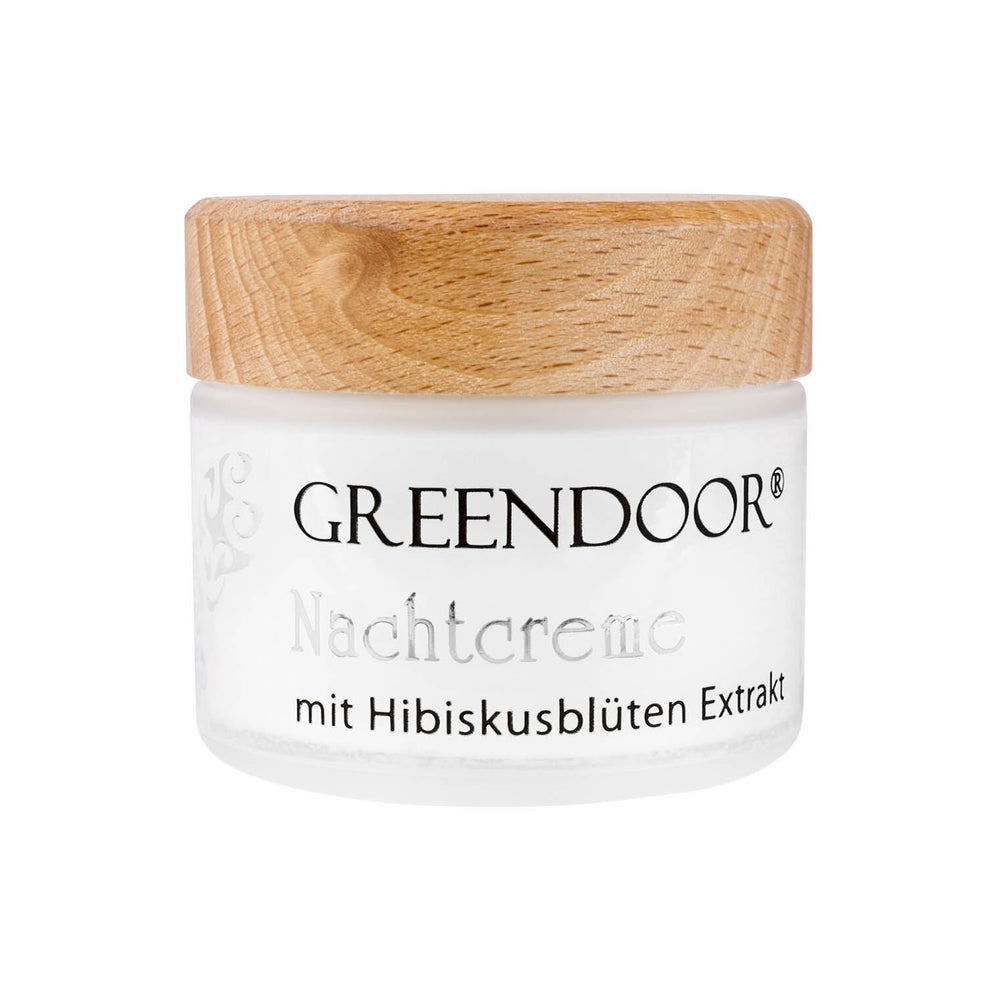 GREENDOOR Nachtcreme Hibiskusblütenextrakt 50 ml