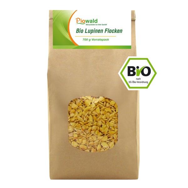 Piowald BIO Lupinen Flocken 700 g