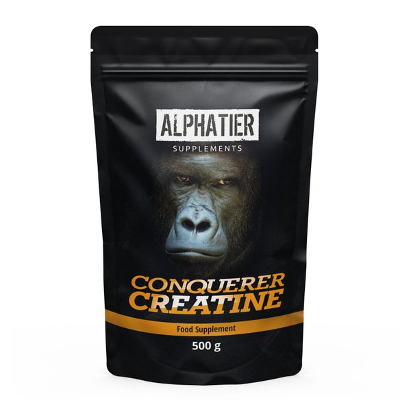 Alphatier Creatin Monohydrat Pulver - mit Vitamin B12 500 g