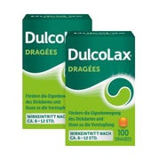 Produktabbildung: Dulcolax Dragees Abführmittel Doppelpack 2X100 St