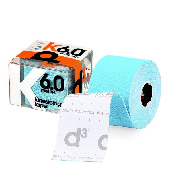 d3 K6.0 Kinesiologie Tape ice blue 6 m