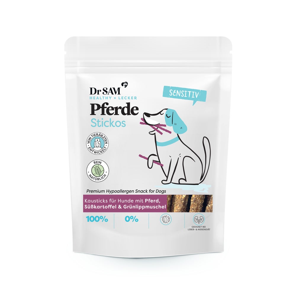 Dr. SAM Pferde Stickos für Hunde 100 g