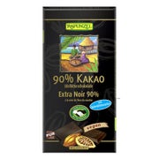 Rapunzel - Bitterschokolade 90% Kakao mit Kokosblütenzucker 80 g
