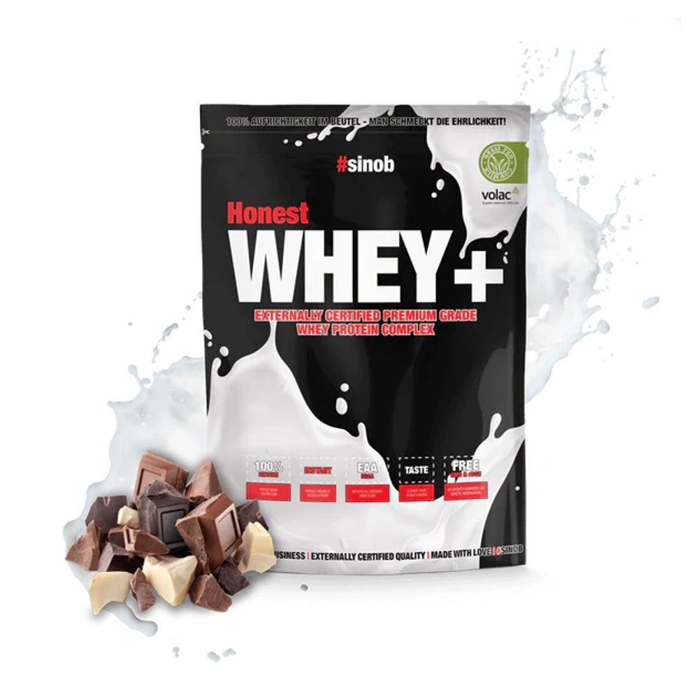 Sinob Honest Whey+ Schokolade Sahne 820g